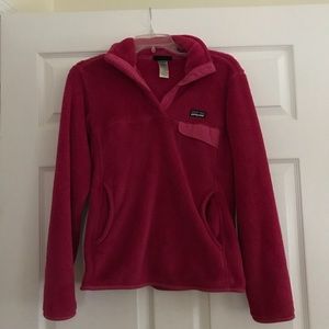 Pink/ red Patagonia jacket